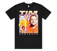 Sanfran Clothing Tim Robinson Homage Top Comedy Comedian Gift Adult Unisex USA America T-Shirt Large/Black