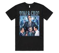 Sanfran Clothing Tom & Greg Homage Top TV Show Gift Mens Womens Kendall Logan Shiv Roman T-Shirt Small/Black