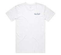 Sanfran Clothing YES Chef Top TV Show Richie Gift Original Beef Berf Chicagoland Bear T-Shirt Small/White
