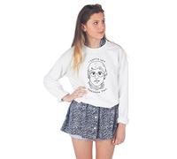 Sanfran - I Gotta Get Theroux This Slogan Grunge Tumblr Funny Louis 90's Jumper Sweater - Medium/White