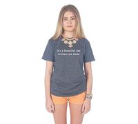 Sanfran - It's A Beautiful Day to Leave Me Alone T-Shirt - Medium/Heather Grey