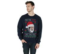 Sanfran - Jeremy Corbyn for The Merry Not The Few Christmas Top Xmas Labour Jumper Sweater - Extra Large/Navy Blue