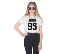 Sanfran - Jimin 95 K-Pop Fangirl Suga Kawaii Kpop Fangirl G-Dragon Kawaii Crop Top Shirt