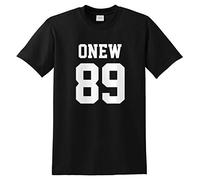 Sanfran - Onew 89 Top Kpop Shinee Boyband Key Minho Taemin Fangirl Bias T-Shirt - Medium/Black