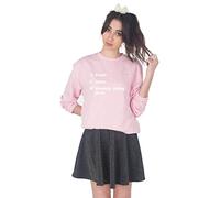 Sanfran - Single Taken Mentally Dating Jimin Kpop Jumper Sweater - Large/Light Pink