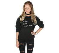 Sanfran - Single Taken Mentally Dating Jimin Kpop Jumper Sweater - Small/Black