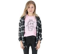 Sanfran - Sir David Atten-bae Top Tumblr 90's Retro Vintage Attenborough Bae T-Shirt - Large/Light Pink