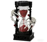 SANFUNET Hourglass with Skeleton Hands Building Blocks, 500+ PCS Gothic Skull Hourglass Building Model, MOC Construction Kit & Building Toy, Compatible with Major Brands