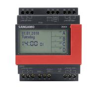 Sangamo 26404 Din Rail 4 Module 4 Channel 7 Day Time Switch