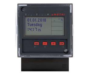 Sangamo SC4421PRO4 Panel 2 Channel 7 Day Time Switch with Bluetooth