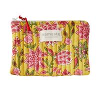 Sanganeri Block Printed Purse - Yellow