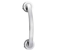 SANGDA Bath Safety Handle, Textured Shower Handle, Suction Cup Rail, Bathtub Handrail, Shower Hand Grip, Grab Bar for Tub, Handicap, Elderly, Injury, Kid, Senior Assist, Silver