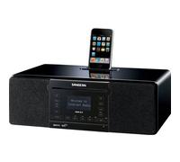 Sangean DDR-63 All-in-One Table Top with WiFi Internet, FM-RDS/Aux In/CD/USB/iPod Cradle in Acoustically Designed Wooden Cabinet WITH FREE BLUETOOTH MUSIC RECEIVER