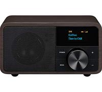 Sangean DDR-7 Dark Wood, GENUINE MINI dab+ DDR-7 BL