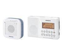 Sangean H201P AM/FM/WX Waterproof H201Shower Radio & Bluetooth Speaker