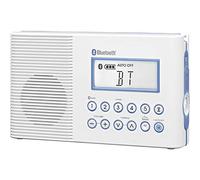Sangean H202 AM/FM/Weather, Digital tuned Waterproof/Shower Radio with Bluetooth