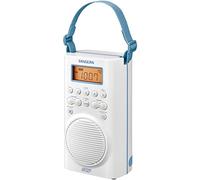 Sangean H205 AM/FM Weather Alert Waterproof Shower Radio
