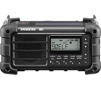 Sangean MMR-99 Emergency Radio, Crank, Solar Black with Dab+Med Dab+