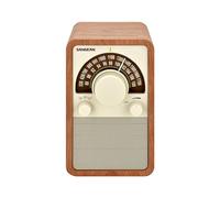 Sangean WR-15 Portable Analog Wood - radios (3.5 mm, Portable, Analog, Analog, AM, FM, MW, DC)