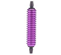 Sangeponiang Aluminum Alloy Back Pressure Cooler, For RC Car Buggy Truck, High Efficiency Cooling System, Fit 1/8 1/10 Nitro Model, Lightweight Heat Dissipation Upgrade, Durable Pe (Purple)