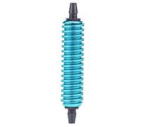 Sangeponiang Aluminum Alloy Back Pressure Cooler, For RC Car Buggy Truck, High Efficiency Cooling System, Fit 1/8 1/10 Nitro Model, Lightweight Heat Dissipation Upgrade, Durable Pe (Blue)