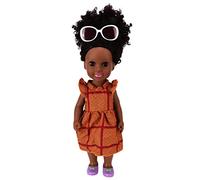 Sangeponiang for African, for 14in Black Baby Doll, Girl Toy, for Children Birthday Gifts