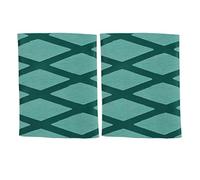 Sangeponiang Tennis Racket Grip, for Horizontal Racket Sports, 2Pcs Heat Shrinkable Polyolefin Overgrip, Non-Slip Sweat Absorption, Enhanced Comfort Control, Durable Reinforcement (Green)