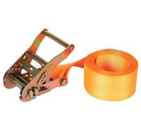SANGLE D'ARRIMAGE AVEC TENDEUR A CLIQUET - 1000kg - 3.65m x 50mm - PEREL - ARAT7