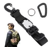 Sangle de Bagage Magnétique Pour Sac À Dos et Valise - Ceinture Robuste Avec Pince Pour Veste - Accessoires de Voyage Multi-Usages Avec Crochets Remplaçables - Support de Sac Supplémentaire Réglable