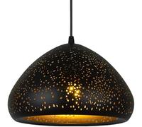 SANGPAO Home Decoration Light Metal Pendant Black Turkish Chandelier Lantern Vintage Antique Hanging Ceiling Lamp Arabic Industrial Chandelier For Kitchen Farmhouse Dining Room Restaurant