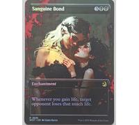 Sanguine Bond 01 Foil by CB- Alternative Custom Art Enchantment MTG