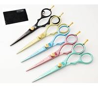 Sanguine Hair Scissors, Hairdressing Scissors, with Presentation Case, Professional or Personal use (Gold)
