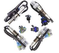 Sangyue 4PCS Oxygen O2 Sensor (Only fit 6.0L) for 2001 Chevrolet Chevy & GMC Silverado Sierra 1500HD/2500HD Silverado 3500 Suburban 2500 Yukon XL 1500 2500 Upstream + Downstream