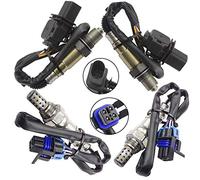 Sangyue 4x Oxygen O2 Sensor for 2006-2007 Cadillac CTS 2.8L 3.6L; 2006-2007 Cadillac STS SRX 3.6L Upstream + Downstream