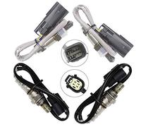 Sangyue 4X Oxygen O2 Sensor for Ford & Lincoln 2011-2014 Ford F-150 Mustang 3.7L; 2011-2012 Escape 3.0L; 2013-2015 MKZ Police Interceptor Sedan/Utility Upstream + Downstream