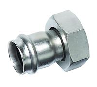 Sanha 15mmX3/4in S9000 Union Adptflat Seal - 69359M1534