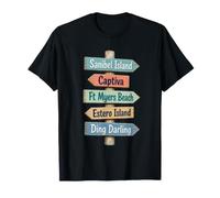 Sanibel Island, Captiva, Ft Myers, Estero, T-Shirt