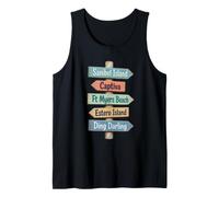 Sanibel Island, Captiva, Ft Myers, Estero, Tank Top
