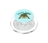 Sanibel Island Florida Alligator Design PopSockets PopGrip for MagSafe