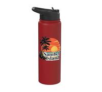 Sanibel Island Stainless Steel Insulated Water Bottle