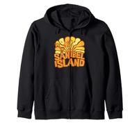 Sanibel Island Zip Hoodie