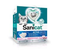 Sanicat Active White Lotus Flower Scented Cat Litter - 10 Litre