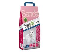 SANICAT ALOE VERA 7 DAY LITTER 4L - NON CLUMPING CAT LITTER - ODOUR CONTROL (5X)