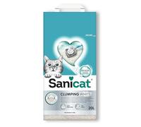 Sanicat Cat Litter Clumping White 20 liters