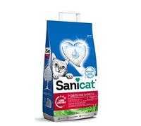 Sanicat Classic Cat Litter with Aloe Vera | Controls Odor for 7 Days | Fast Absorption | Hygiene Product for Your Pet | 4L Capacity