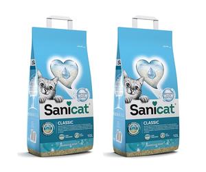 Sanicat - Classic Marseille soap scented cat litter Fast absorption product...