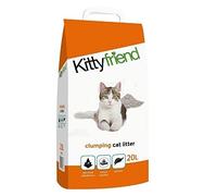 SANICAT CLUMPING CAT LITTER 20L - CLUMPING - ODOUR CONTROL ABSORB - CLAY (1X)