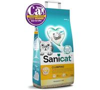 Sanicat - Clumping Unscented Cat Litter | Made of natural 10 l (Pack 1)