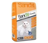 Sanicat Kittyfriend Clumping Absorbent Cat Litter 20L 100% Natural Clean Litter
