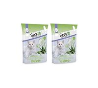 Sanicat Professional Pet Love Diamonds Aloe Vera Cat Litter 5 Litre (2 Pack)